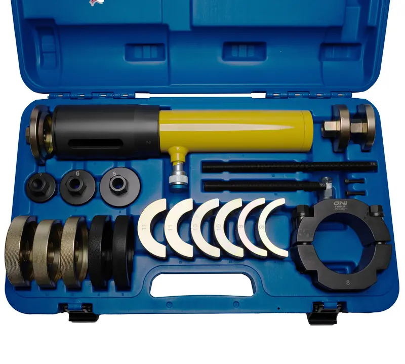 Volvo & Mack Spring Pin Metal Suspension Bushing Remover & Installer Kit 1
