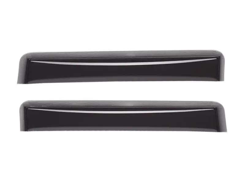 Weathertech 16+ Honda Civic Rear Side Window Deflectors - Dark Smoke 1