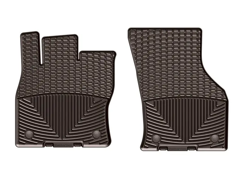 Weathertech 2015+ Audi A3/S3 Front Rubber Mats - Cocoa 1