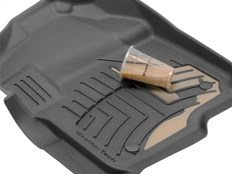 Weathertech 2016+ Honda Civic Front Floorliner Hp - Grey 1