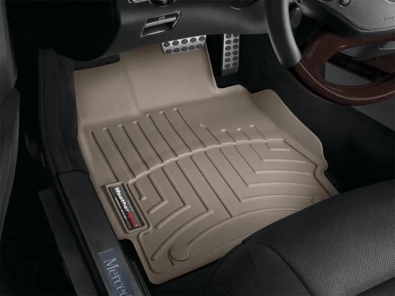 Weathertech 2016+ Honda Civic Front Floorliner - Tan 1