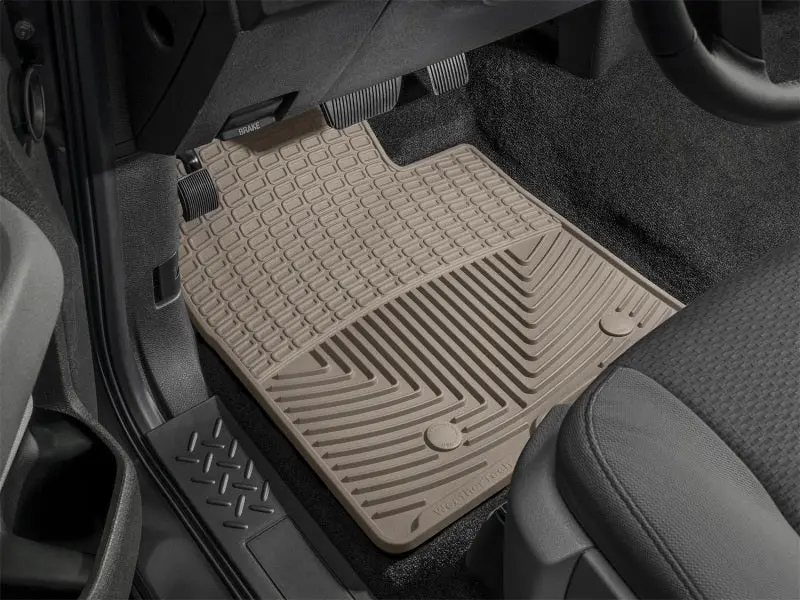 Weathertech 2016+ Honda Civic Front Rubber Mats - Tan 1
