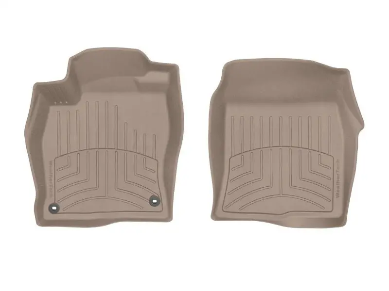 Weathertech 2017+ Honda Civic Front Floorliner Hp - Tan 1