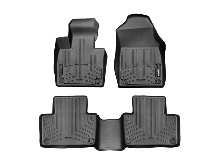 Weathertech 2021+ Ford Bronco 4 Door Front And Rear Floor Liner - Black 1