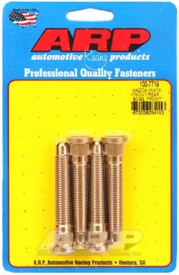 Wheel Stud Kit  Mazda Miata Front/Rear '90-'93, Front Only '94-'05 (Pack Of 4) 1