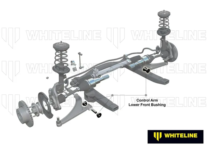 Whiteline Front Control Arm Lower Inner Front Bushing Ford Focus St 2013-18/Rs 16-18 2