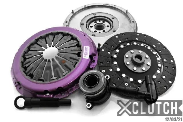 Xclutch Clutch Kit Inc Dual Mass Flywheel + Hrb; Stage 1 Single Solid Organic Disc 1