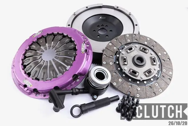 Xclutch Clutch Kit Inc Flywheel + Hrb; Stage 1 Single Sprung Organic Disc 1