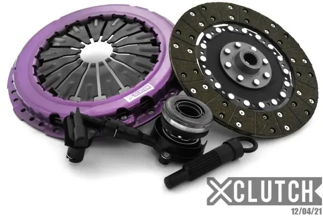 Xclutch Clutch Kit Inc Hydraulic Release Bearing- Stage 1 Solid Organic Clutch Disc 1