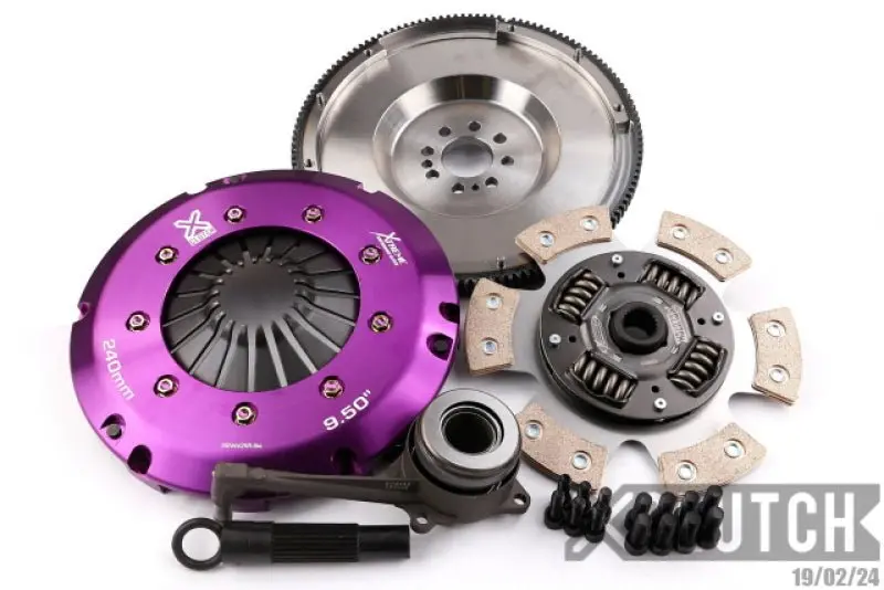 Xclutch Stage 2R Ceramic Single Disc Clutch Kit W/ Chromoly Flywheel 1