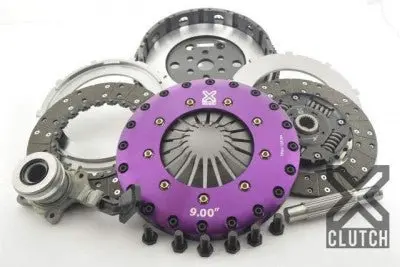 Xclutch Twin Disc Organic Sprung Disc Clutch Kit With Flywheel 1