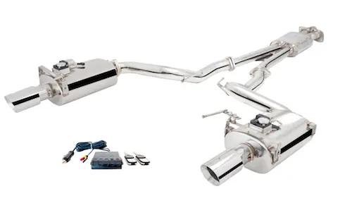 Xforce Ford Mustang Ecoboost S550 Varex Valved Twin 2.5" Catback System (14-17) 1