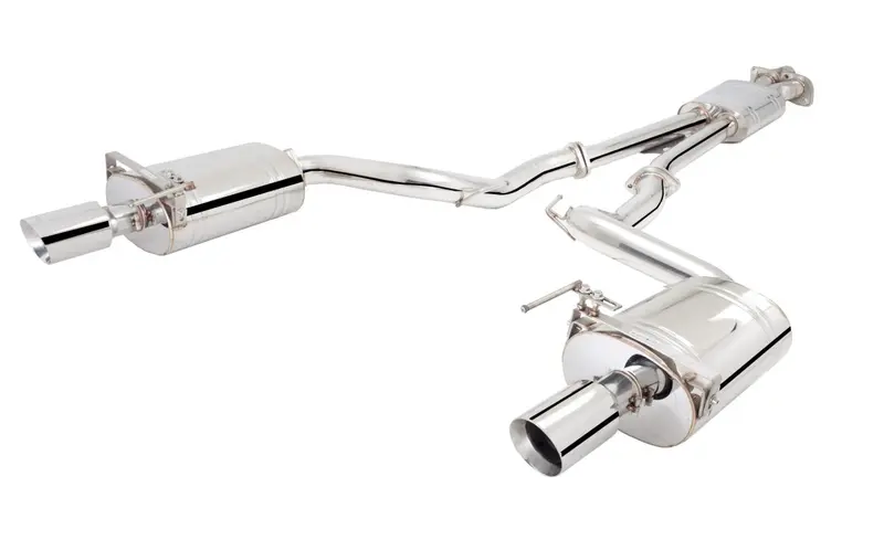 Xforce Ford S550 Mustang Twin 2.5Inch Performance Cat Back Exhaust System (14-17) 1