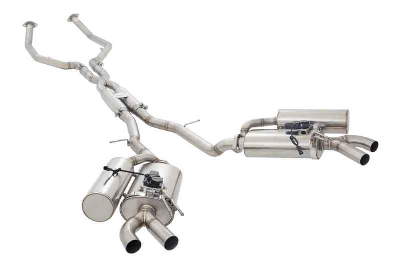 Xforce Kia Stinger Gt Rwd Varex Valved Cat Back Exhaust System 1