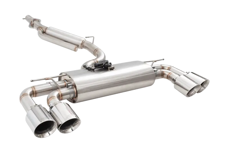 Xforce Vw Golf R Mk8 Varex Valved Cat Back Exhaust System (2022 - Onward) 1