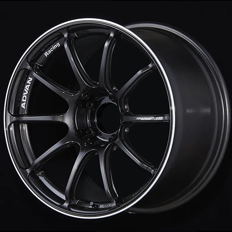 Advan Rsiii 18X9.5 / +35 Offset / 5-114.3 / 73Mm Bore / Black Gunmetallic & Ring 1