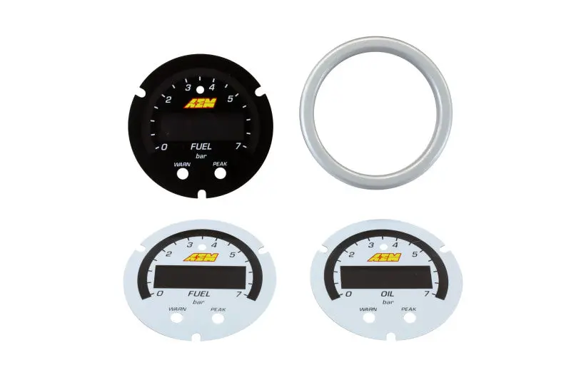 Aem X-Series Boost/Vacuum Pressure Gauge Accessory Kit 1