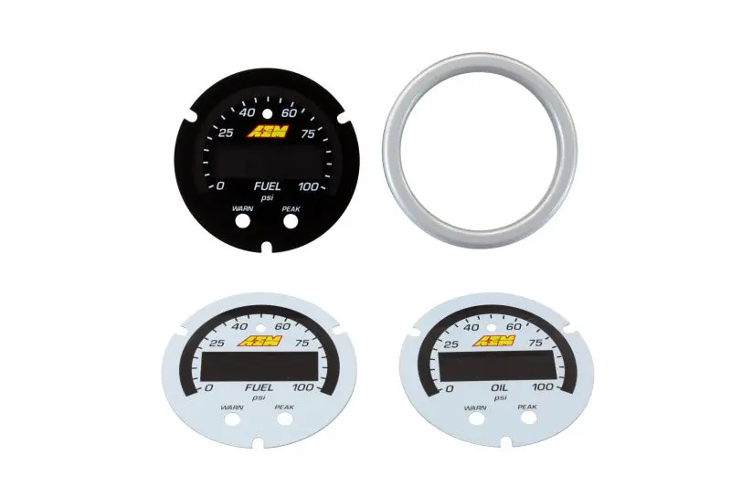 Aem X-Series Boost/Vacuum Pressure Gauge Accessory Kit 2