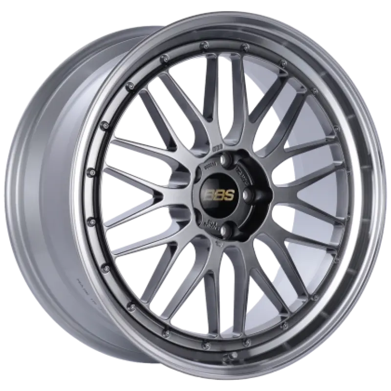 Bbs Lm Forged Alloy Wheel: 18X9.5", 5X114.3, Et38, Diamond Black Center & Cut Lip – Requires 82Mm Pfs 1