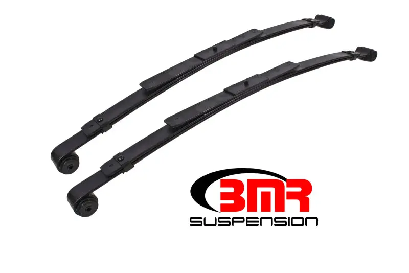 Bmr Rear Lowering Leaf Springs For 1967–1969 First-Gen F-Body – 2-Inch Drop, Gloss Black 1