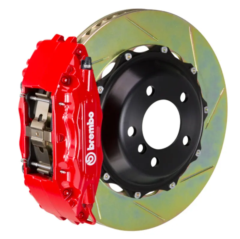 Brembo Front Big Brake Kit For Porsche 911 Carrera (1989–1994) – Slotted 332×32Mm Two-Piece Rotors & Four-Piston Calipers 1