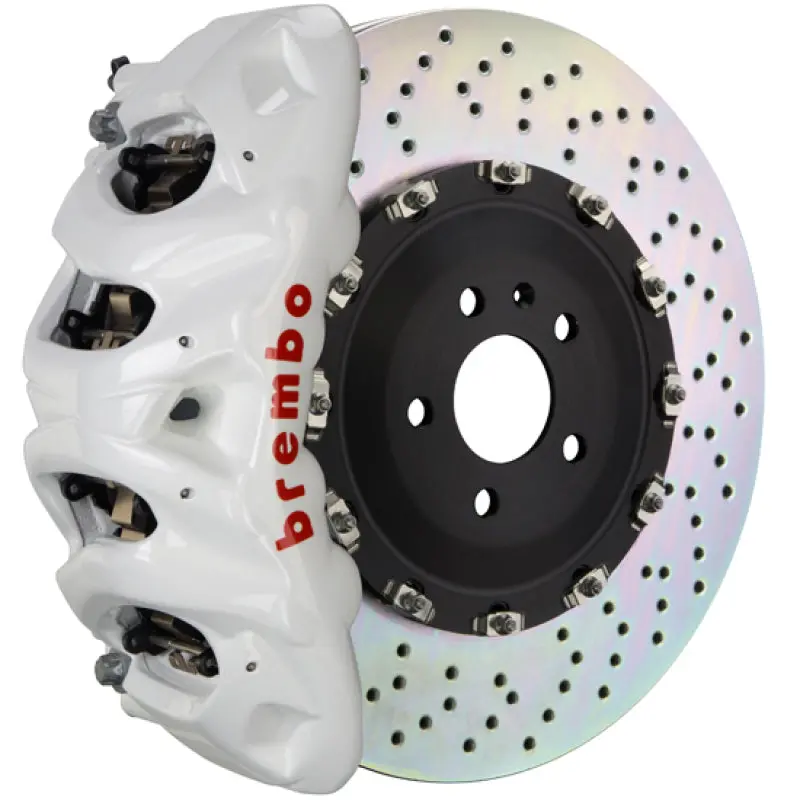 Brembo Gt Big Brake Kit For Maserati Ghibli S & S-Q4 (2014+) – Front, 6-Piston Calipers, 405X34Mm Drilled Rotors 1