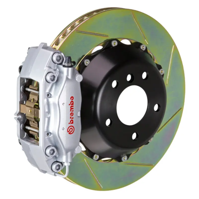 Brembo Gt Rear Big Brake Kit For 2004–2010 Bmw 5-Series (Non-Xdrive/Non-M5) – 345X28Mm Slotted Two-Piece Rotors 1