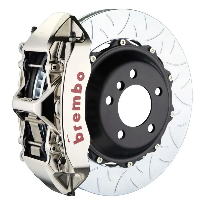 Brembo Gtr Big Brake Kit For Ferrari 348 (1989–1993) And F355 (1994–1999) – Front, 6-Piston Billet Calipers, 355X32Mm Slotted Rotors 1
