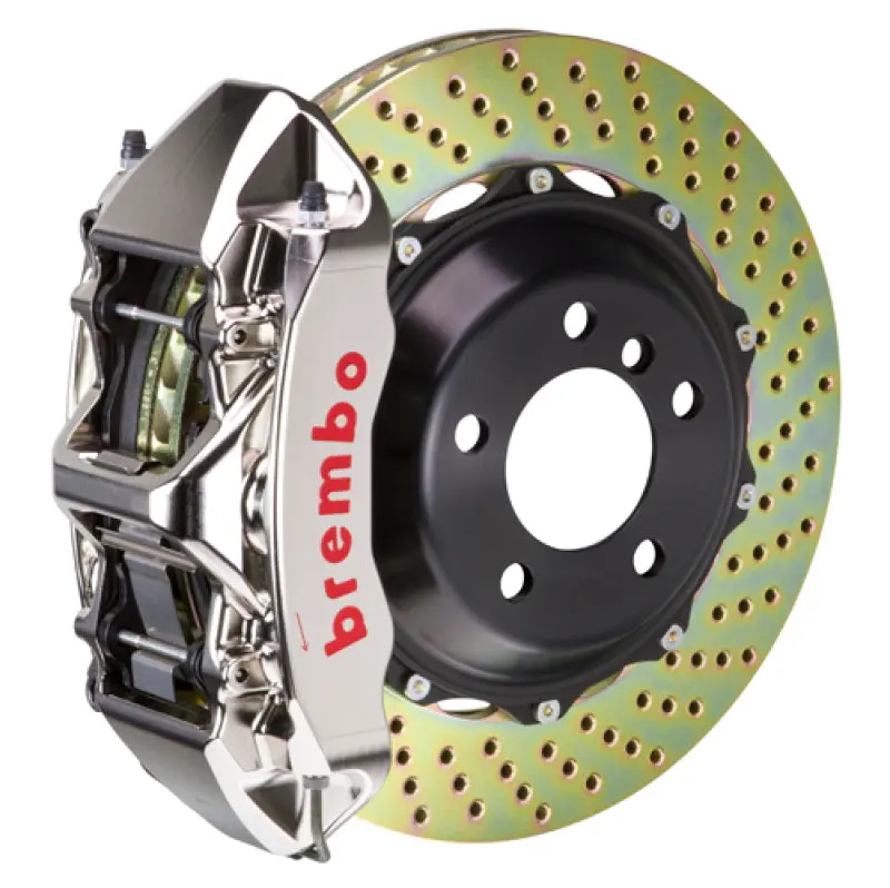 Brembo Gtr Big Brake Kit For Porsche 911 Carrera (1989–1994) – Front, 6-Piston Calipers, 355X32Mm Drilled Rotors 1