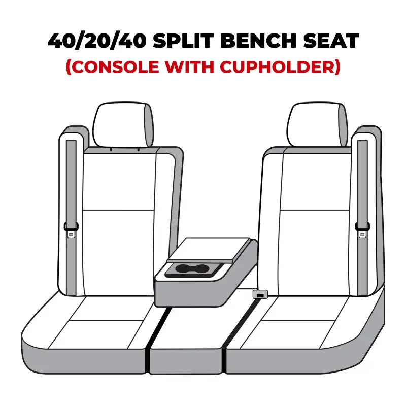 Covercraft 01-06 Ford Super Polycotton Seatsaver Custom Front Row Seat Covers - Grey 1