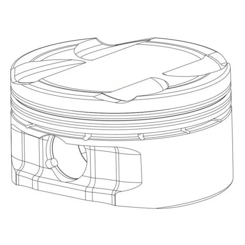 Cp Pistons & Rings For Nissan Sr20Ve 2.0L (1997–2001) – 87Mm Bore, +14.60Cc Dome 1