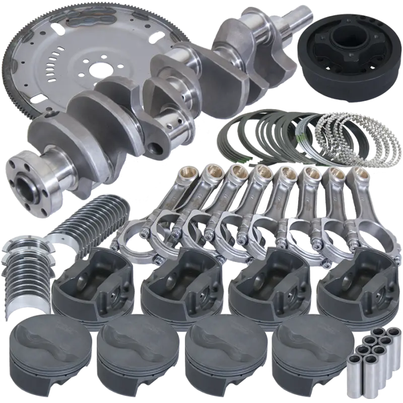 Eagle Ford 302 V-Rib Belt 164 Tooth Flexplate Balanced Rotating Assembly - 5.400In I-Beam +.040 Bore 1