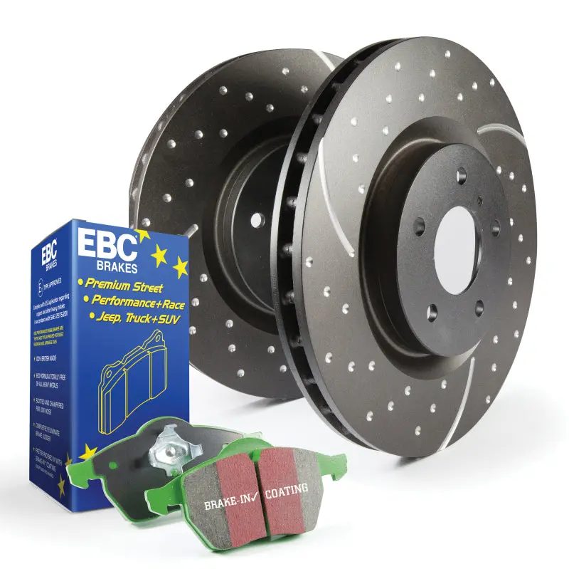 Ebc Greenstuff Brake Pad And Gd Rotor Kit – S10 Performance Package 1