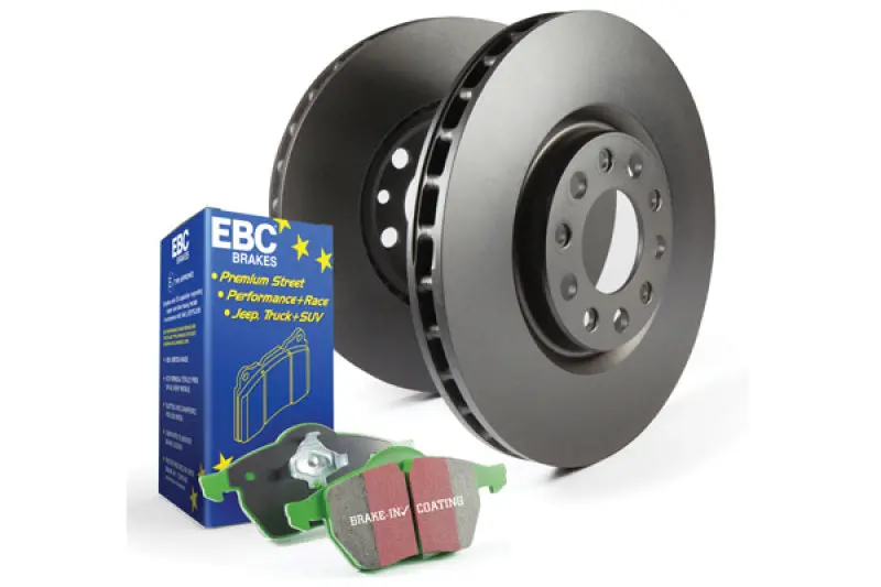 Ebc Greenstuff Brake Pad & Rk Rotor Kit For Nissan S14 – Street Performance Upgrade 1