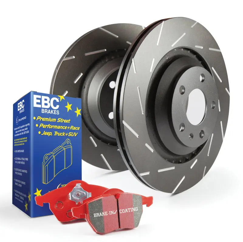 Ebc Redstuff Performance Brake Pad And Usr Rotor Kit (S4 Series) 1