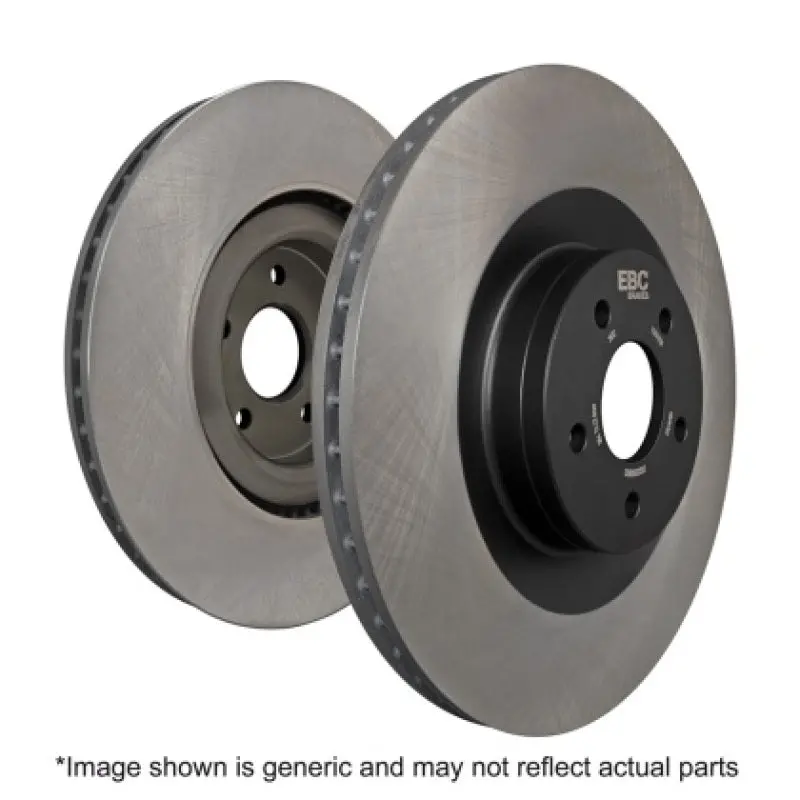 Ebc Rk Premium Front Brake Rotors — Drilled & Slotted, For 2018+ Bmw X2 (Sdrive20I/Xdrive25I, 2.0T) 1