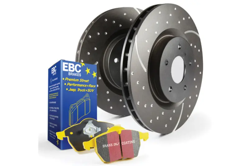 Ebc S5 Performance Brake Kit: Yellowstuff Pads And Gd Series Rotors 1