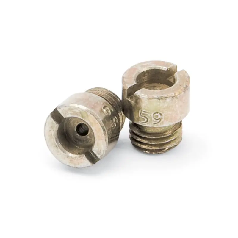 Edelbrock Standard Main Jet – 1/4"-32 Thread, Size #59 (0.058"), Pack Of Two 1