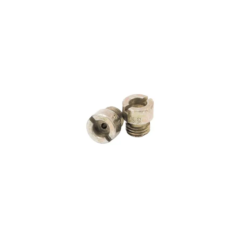 Edelbrock Standard Main Jet – 1/4"-32 Thread, Size #59 (0.058"), Pack Of Two 2