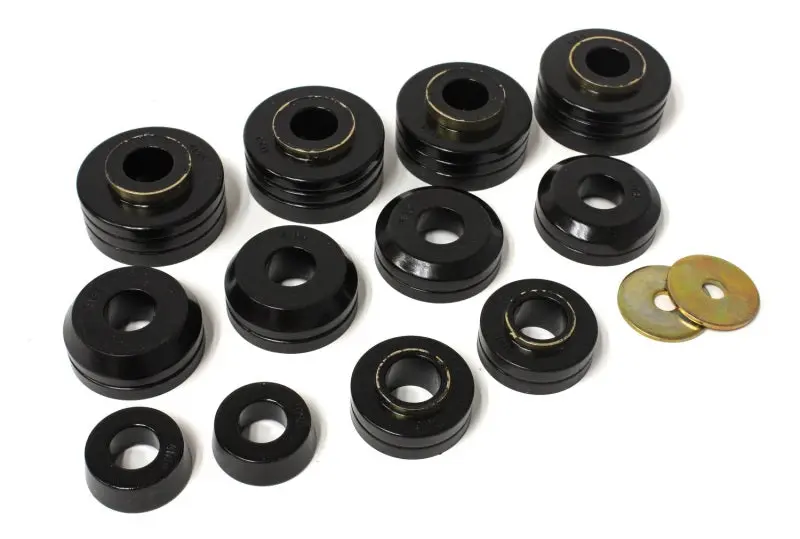 Energy Suspension Black Body Mount Kit For Ford Pickup Trucks 1