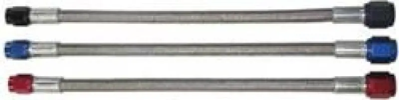Fragola -3An To -4An Nitrous Line Fitting Kit – 12" Red Nut Assembly 1