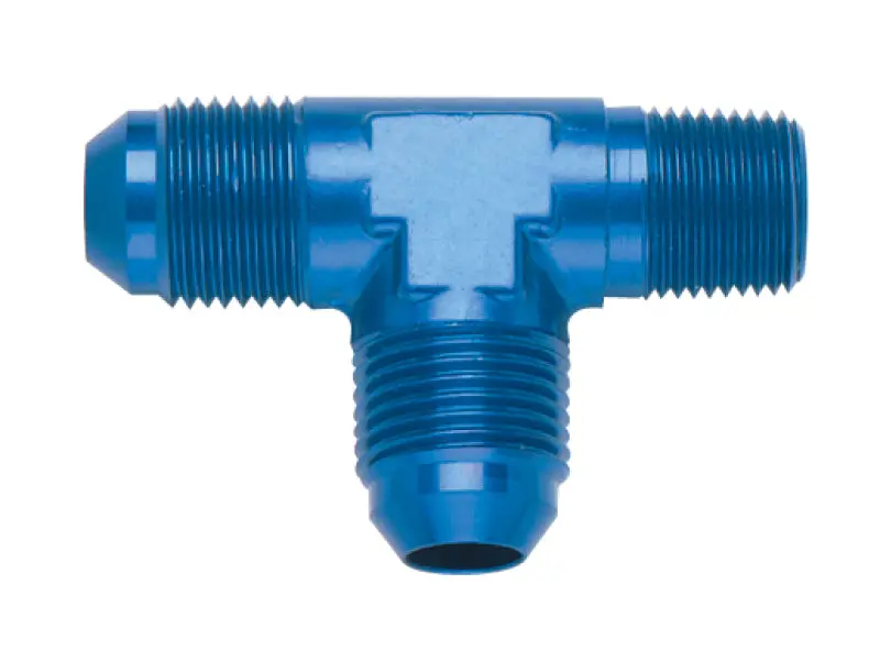 Fragola -4An Stainless Steel Tee Fitting – 1/8" Npt, Inline Configuration 1
