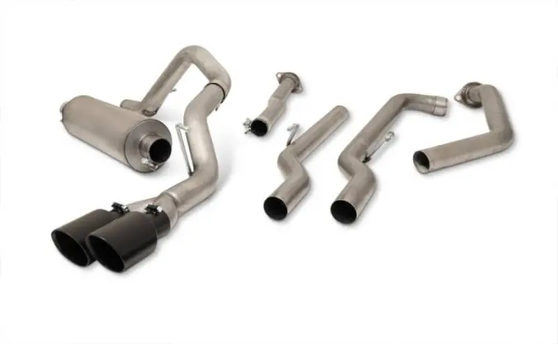 Gibson Dual-Sport Stainless Steel Cat-Back Exhaust System For 2022–2024 Toyota Tundra 3.5L V6 Crewmax 1