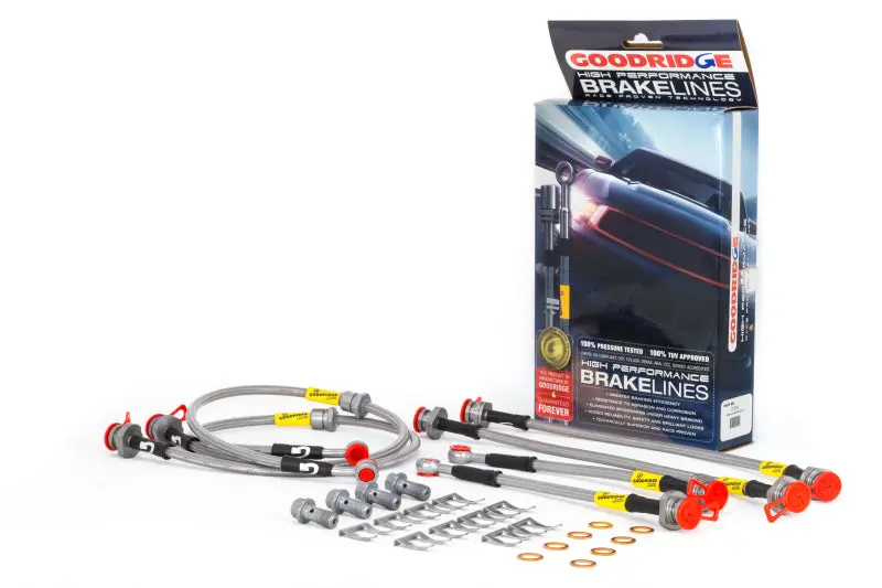 Goodridge Stainless Steel Brake Line Kit For 2011–2015 Nissan Juke (Fwd) – Dot-Compliant, Direct Fit 1