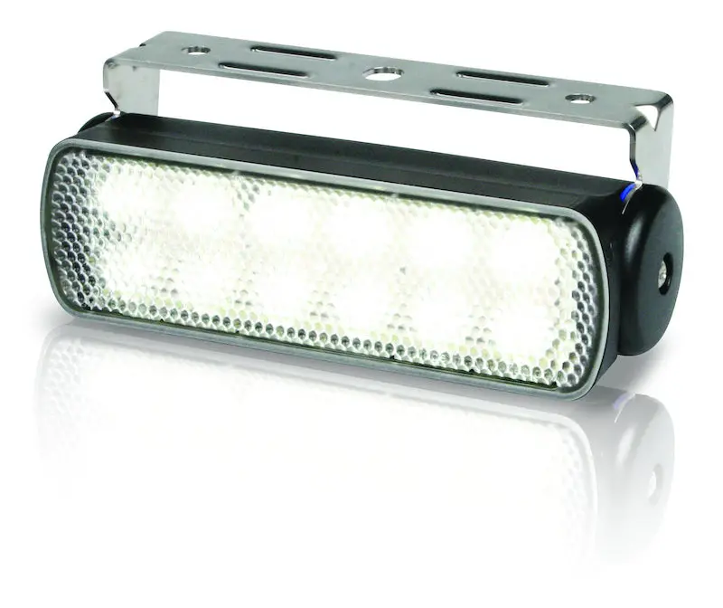 Hella Wl200 Work Lamp – Wide-Spread Beam, 12/24V Dc, Dual-Voltage Model 1