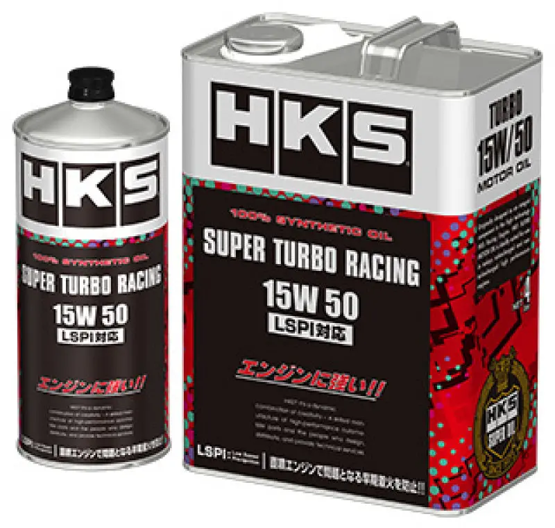 Hks Super Turbo Racing Oil 15W-50 – 4-Liter Can 1