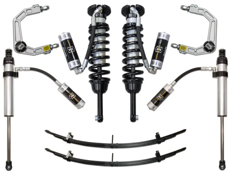Icon Stage 5 Suspension System For 2005–2015 Toyota Tacoma (0–3.5 In Lift) And 2016+ Tacoma (0–2.75 In Lift) With Billet Upper Control Arms 1