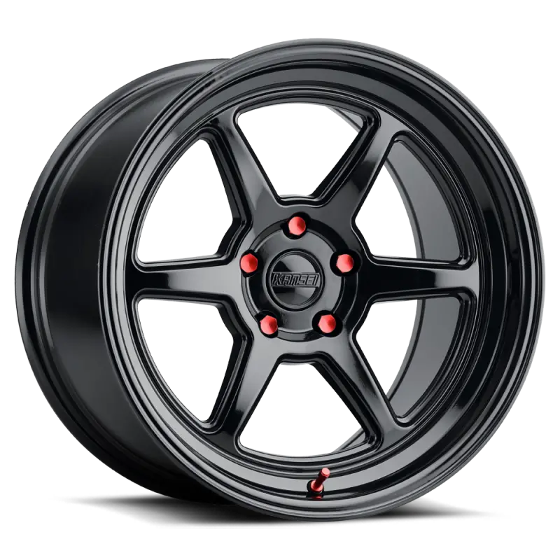 Kansei K14B Roku Gloss Black Alloy Wheel – 18X9.5In, 5X110, +38Mm Offset, 73.1Mm Bore 1