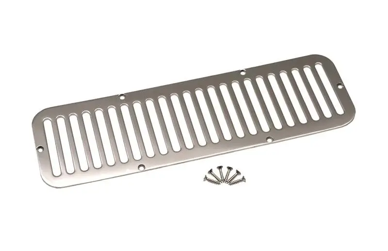 Kentrol Polished Silver Hood Vent For 1955–1977 Jeep Cj5 1