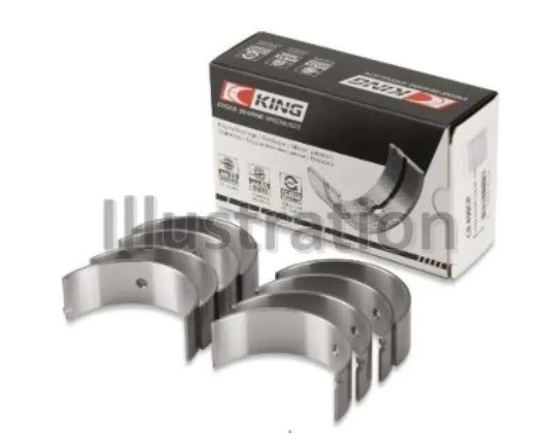 King Engine Bearings Connecting Rod Set For Ford Fiesta 1.25L Zetec – Oversize +0.25Mm 1